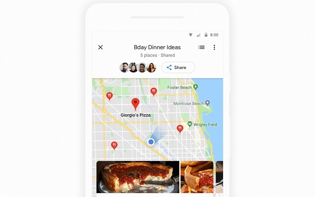 Google Map Group Planning Feature Allows you to Vote Where to Eat