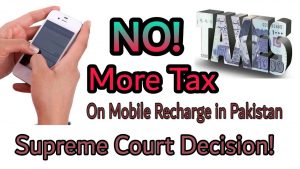 Mobile Tax in Pakistan