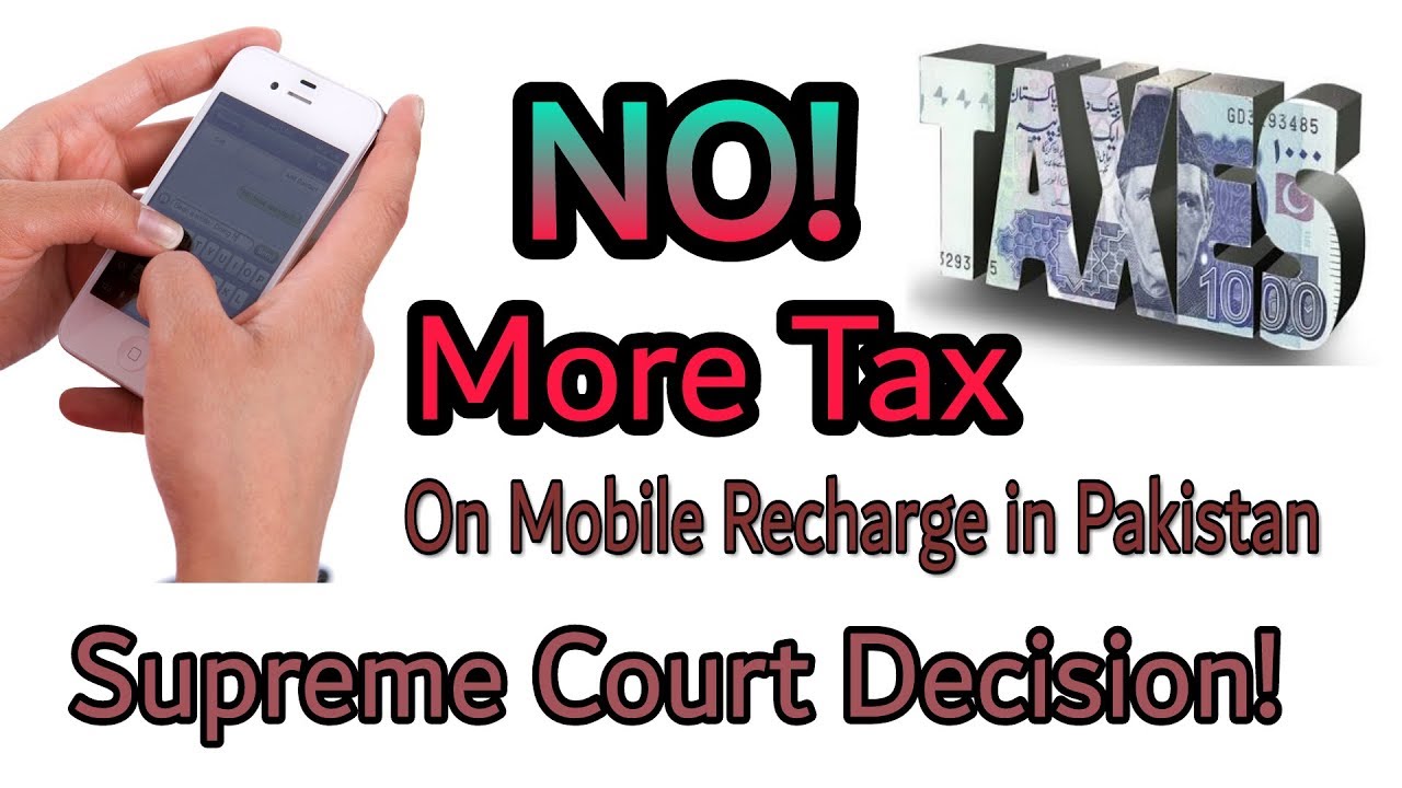 Mobile Tax in Pakistan