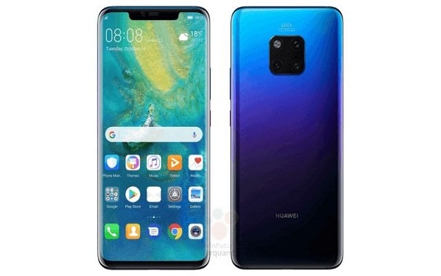 A Cheaper Huawei Mate 20 Pro Without In-Display Fingerprint Reader Exists