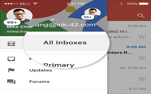 Now Gmail for iOS Gets Unified Inbox