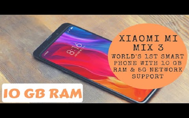 Officially Confirmed: Xiaomi Mi Mix 3 to Launch with 5G Support & 10GB of RAM