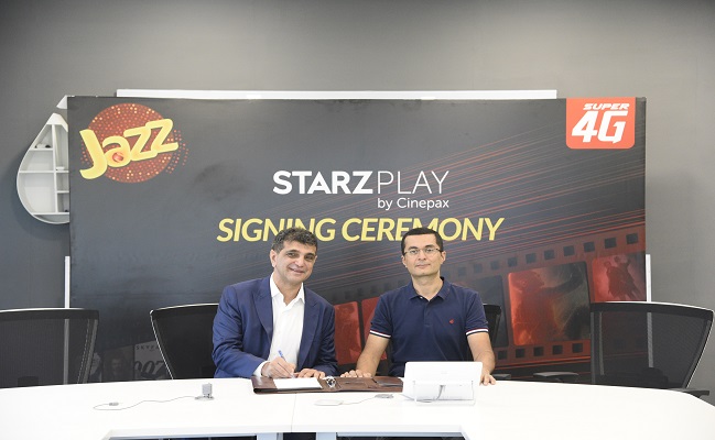 Jazz Becomes STARZPLAY by Cinepax Exclusive Telecom Partner