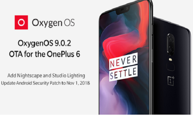 OnePlus 6 Latest Update Brings Nightscape Mode