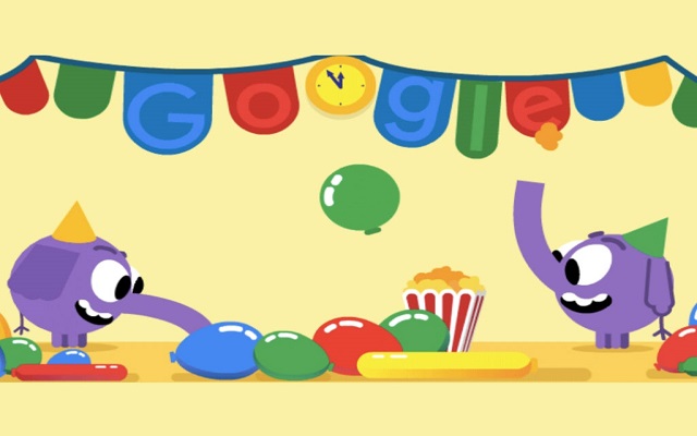 Google Celebrates New Year's Eve With Playful Doodle