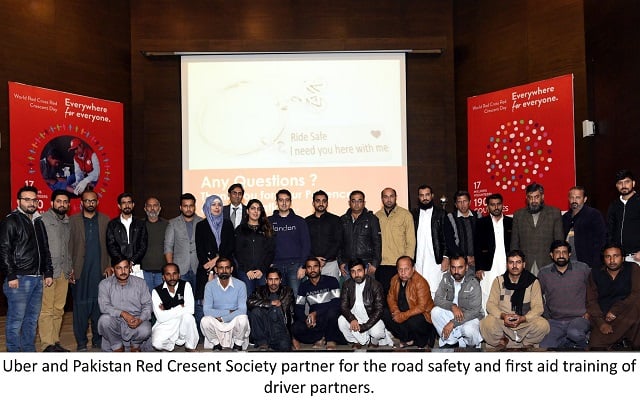 Uber Partners with Pakistan Red Crescent Society to Promote Safety