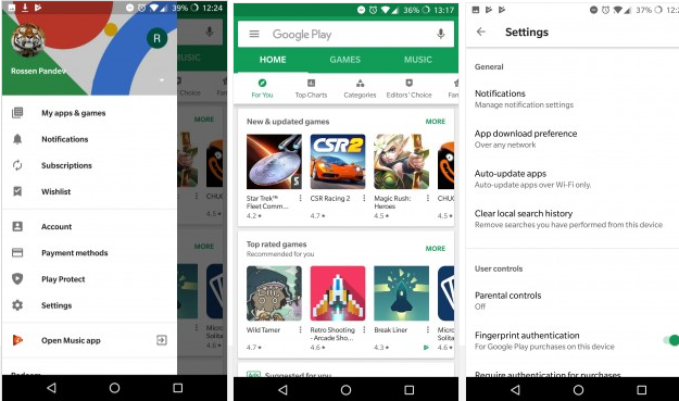 A Simpler UI Rolls Out For Google Play App