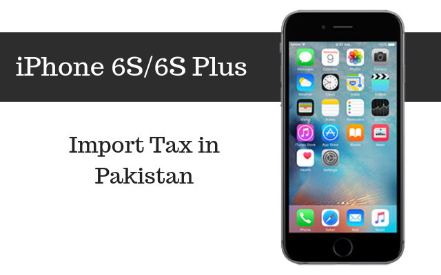 iPhone 6S Plus tax