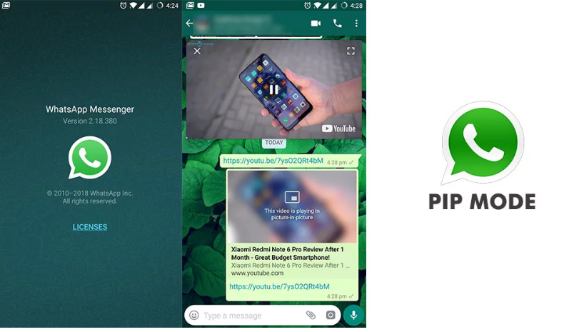 WhatsApp Latest Update Brings PiP Mode For Stable Version Users