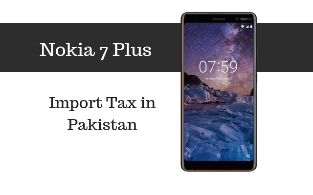 Nokia 7 Plus tax