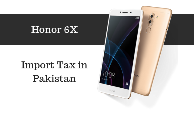 Honor 6x tax