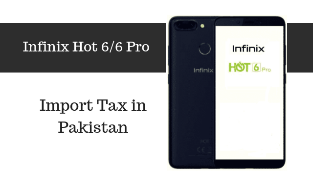 Hot 6 and Hot 6 Pro Tax