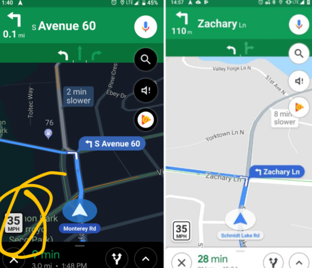 Google Maps For Android & iOS Will Now Indicate Speed Limits