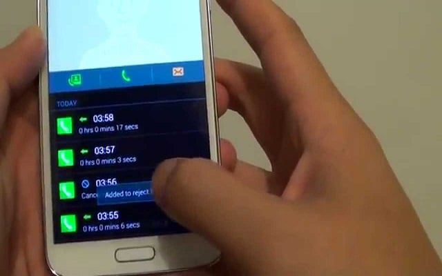 how do i block number on my samsung phone