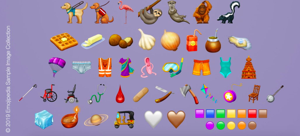 These 230 New Emojis will Show up in 2019