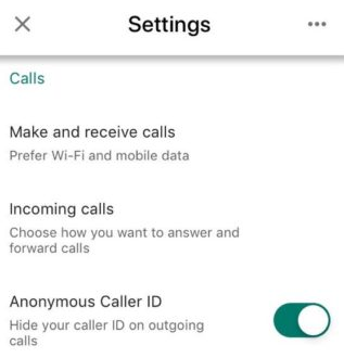 Now You Can Hide Caller ID For Outgoing Calls On Your Google Voice App