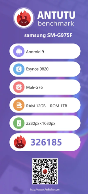 Galaxy S10+ Variant Spotted At AnTuTu With 1TB Storage