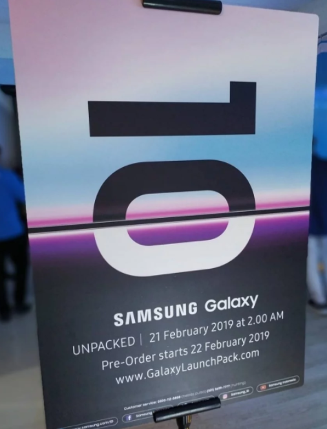 Samsung To Begin Galaxy S10 Pre-orders On Feb 21