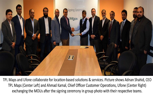 Ufone to Use TPL Maps for Intelligent Location Based Solutions