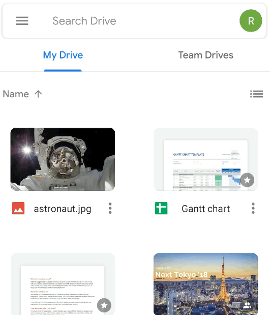 Google Drive Receives Material Theme Refresh