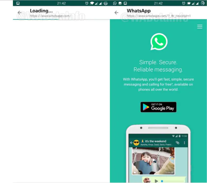 WhatsApp For Android Will Soon Feature An In-App Browser