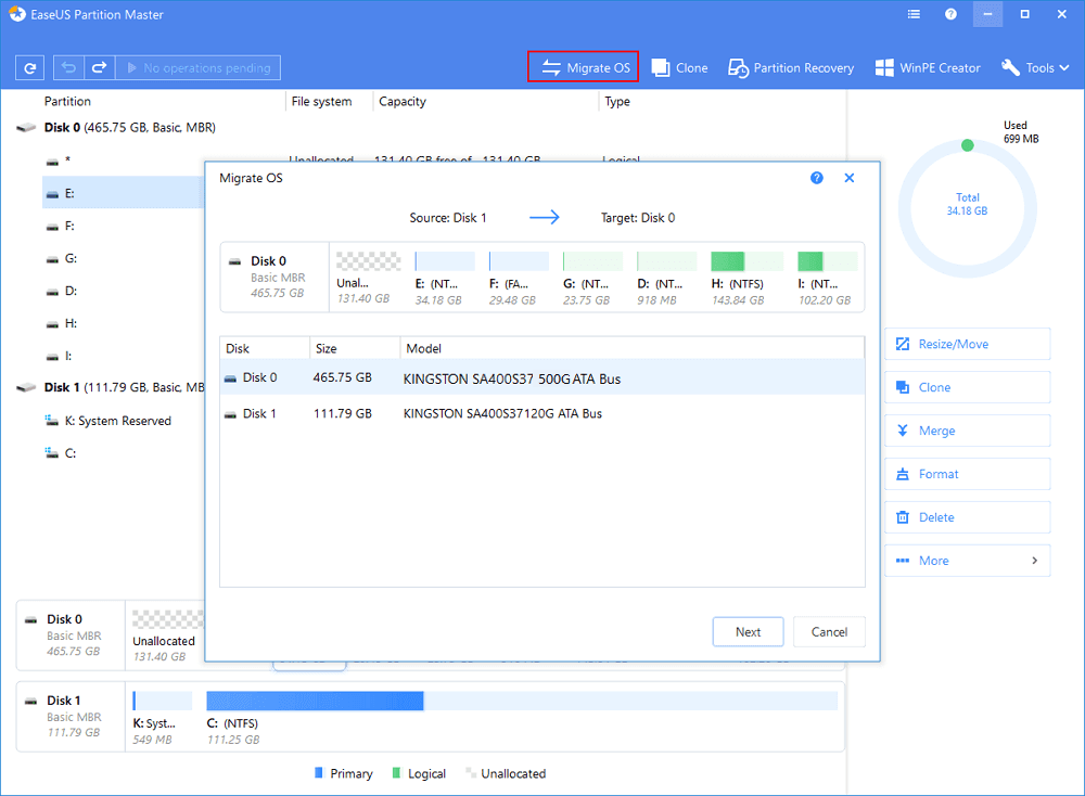 How to Transfer Windows 10 to a New HDD/SSD for Free?