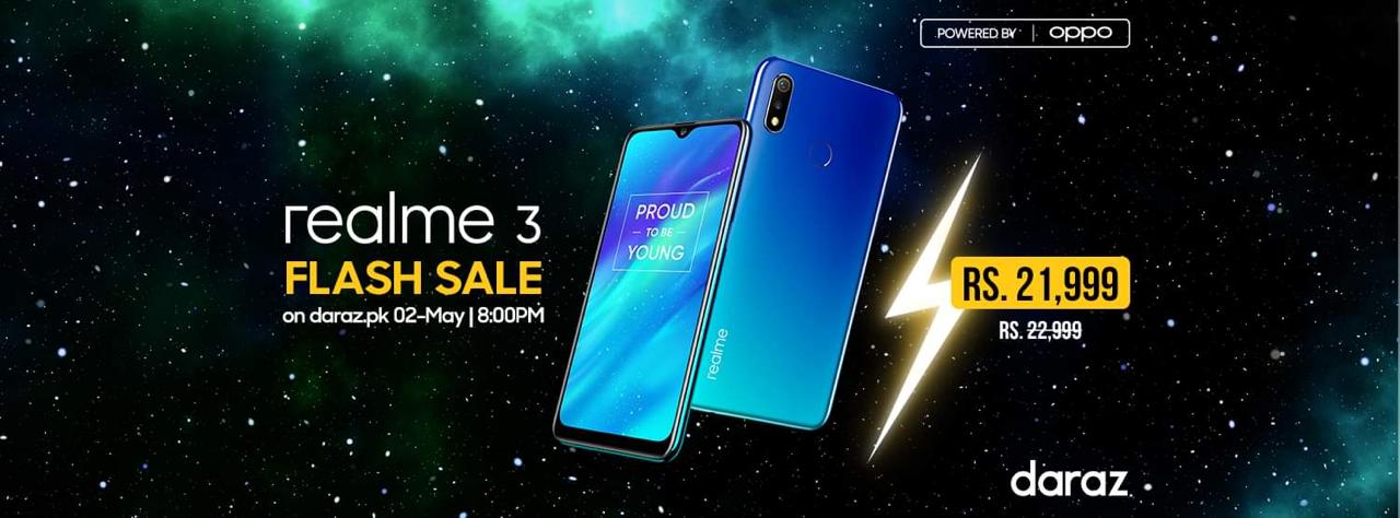 realme 3 Earned a High Rating of 5 on Daraz PK