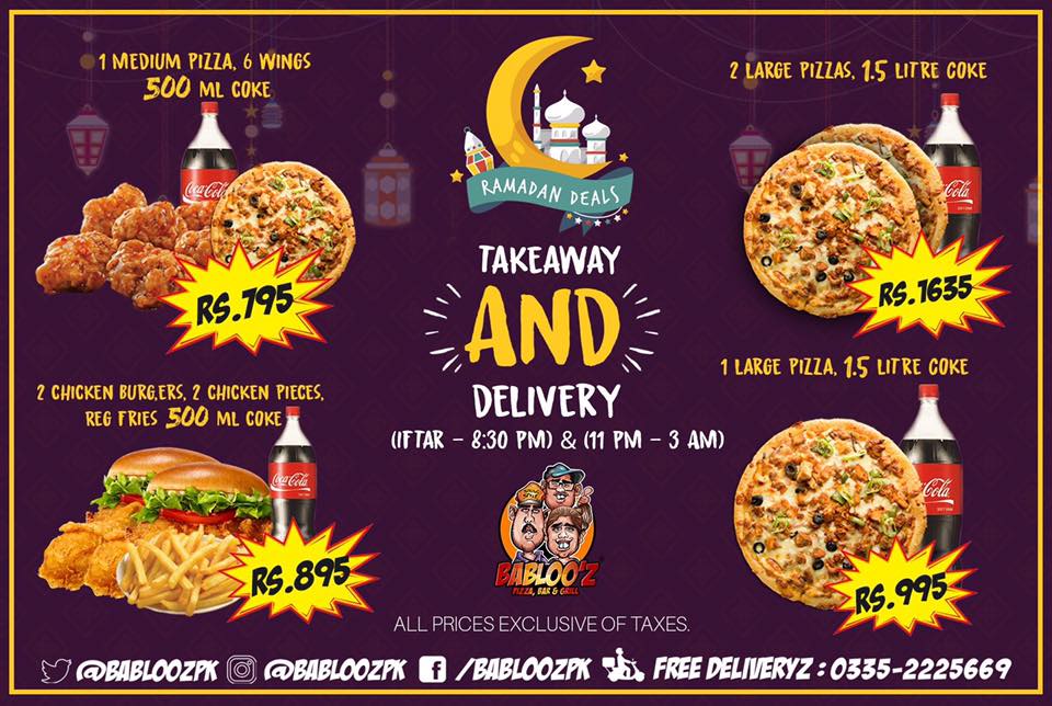 Not To Miss Ramzan Iftar Sehri Deals For Lahoris 