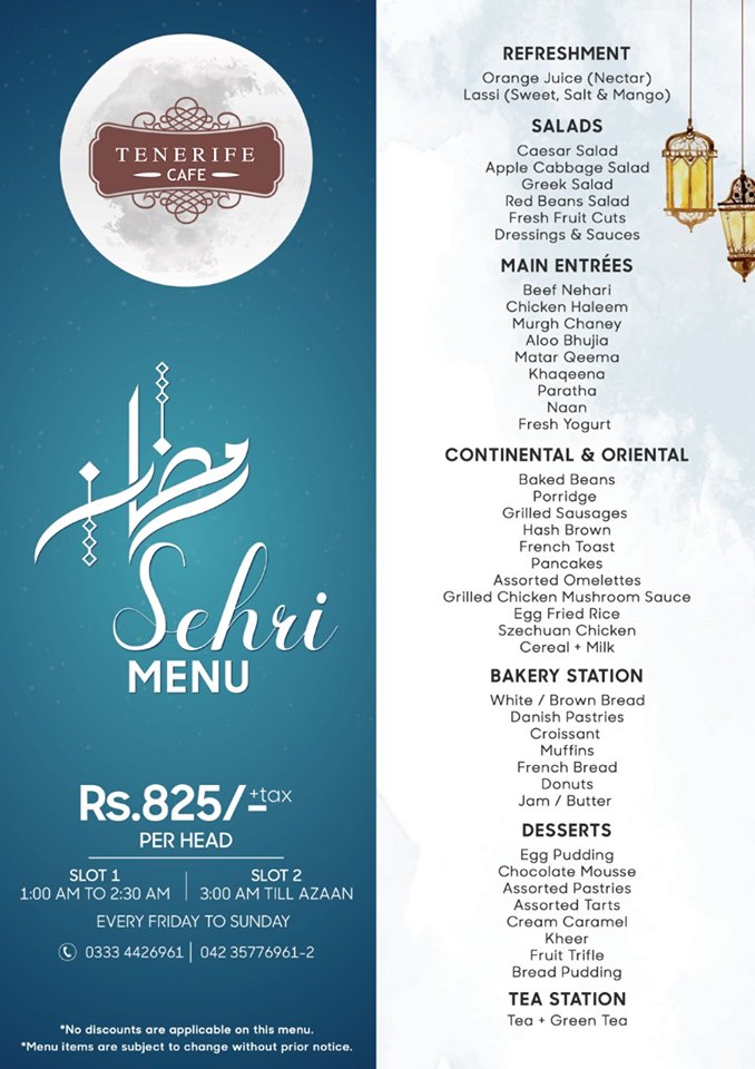 Not To Miss Ramazan Deals For Lahoris, Sehar O Iftar Deals You Crave For.