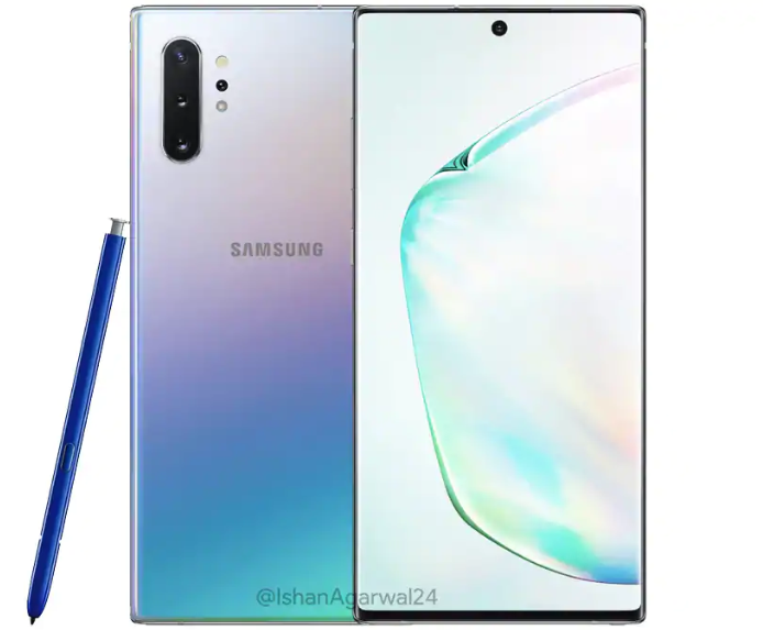 Galaxy Note 10/+ Aura Glow Colored Variant Surfaced Online