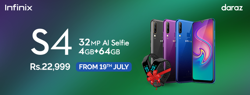 INFINIX S4 - THE GAME CHANGING 32MP SELFIE PHONE