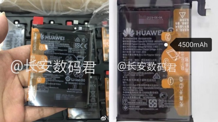 Battery Capacities of Huawei Mate 30 and Mate 30 Pro Leaked