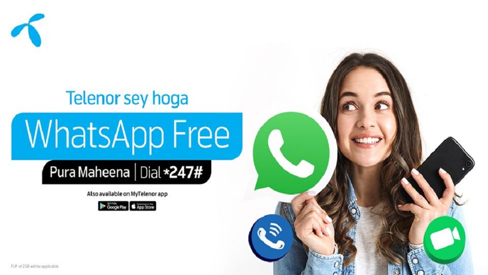 Enjoy Telenor Free WhatsApp Offer