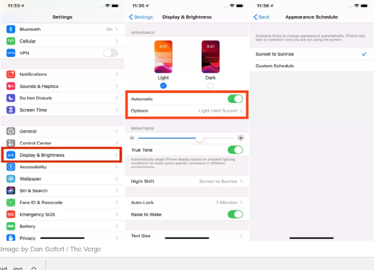 How to Change Your iPhone from Light to Dark Theme Automatically