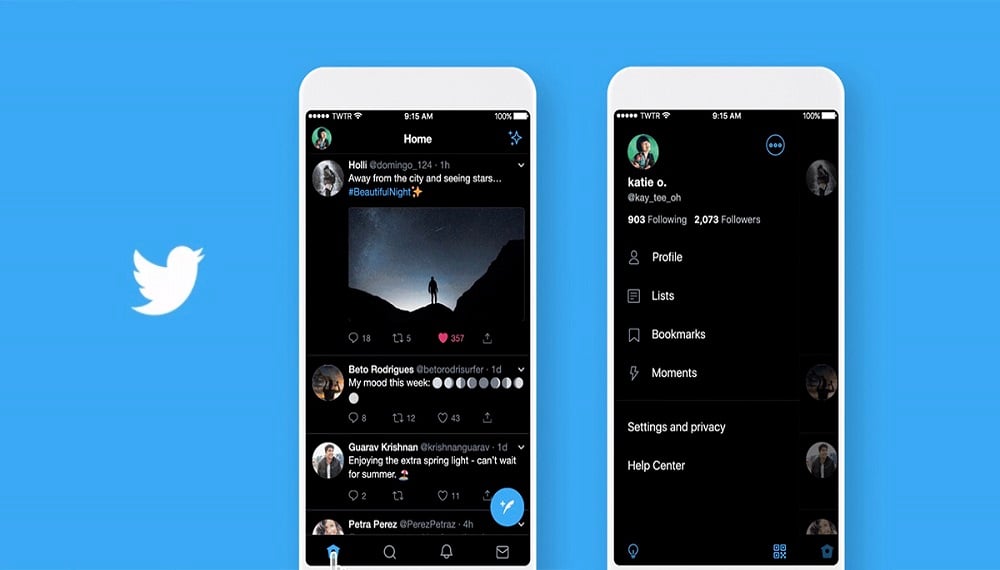 Here's How to Enable Twitter OLED Friendly Dark Mode For Android