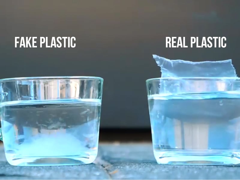 The Plastic That Dissolves In Water!