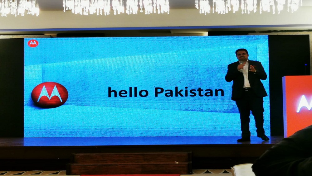 Motorola Relaunches in Pakistan