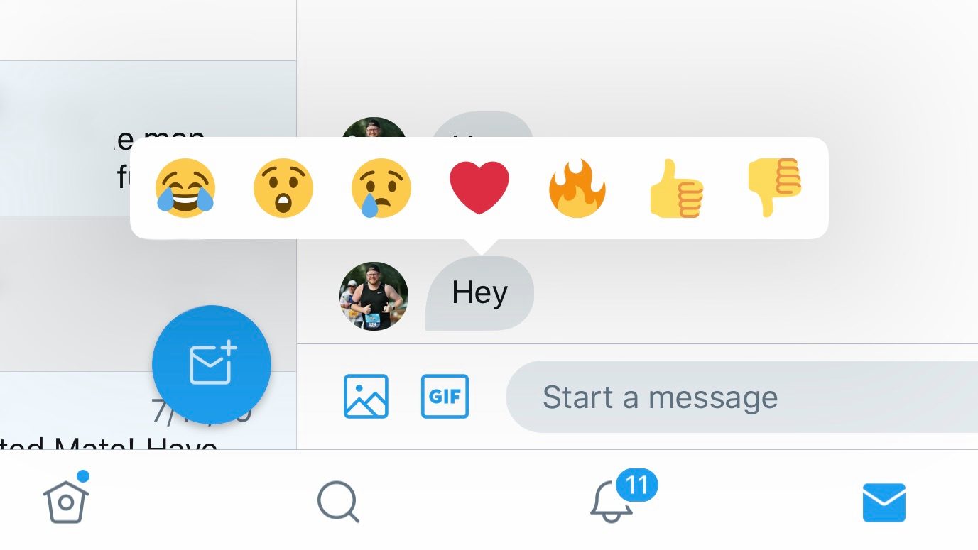Twitter New Messaging Feature is a Clone to iMessage