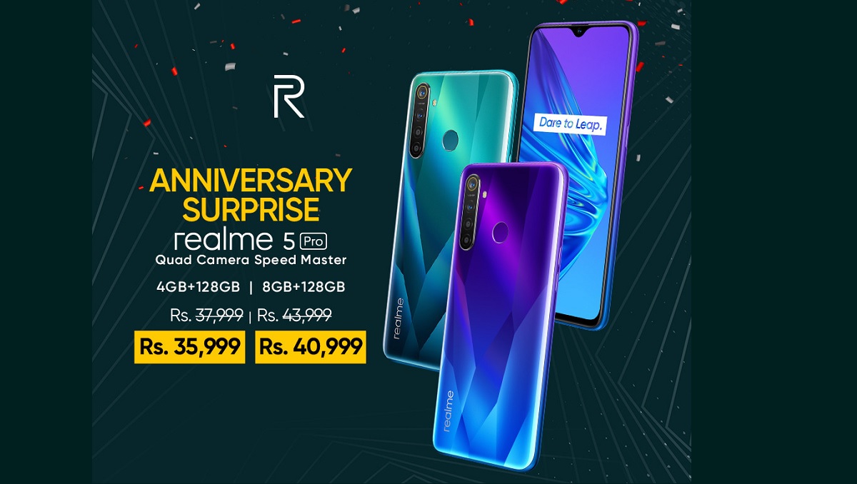 Realme Pakistan Announced Amazing Price Discounts on Realme 5 Pro