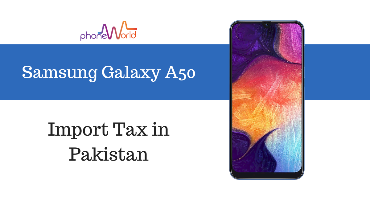 Samsung Galaxy A50 tax