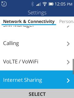internet sharing for wifi hotspot