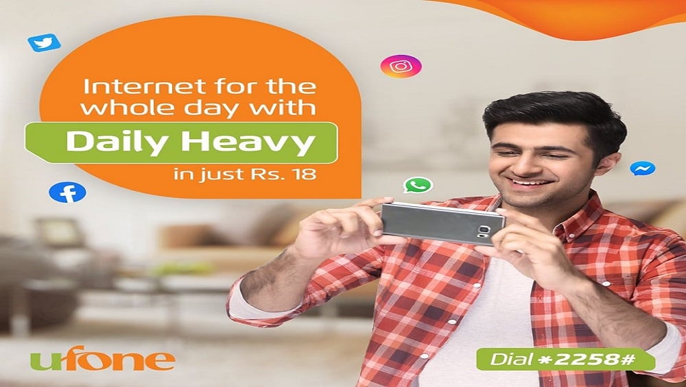 Socialize Your Whole Day with Ufone Daily Heavy Offer