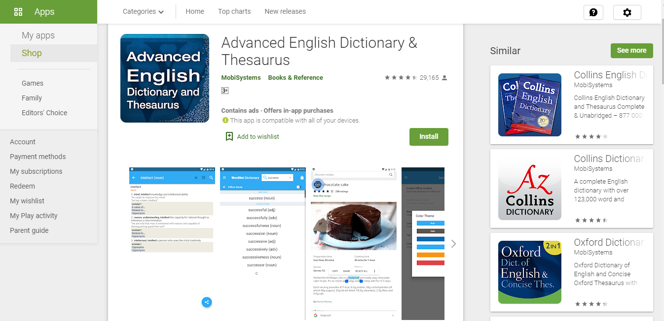 Free Offline Dictionary Apps For Android