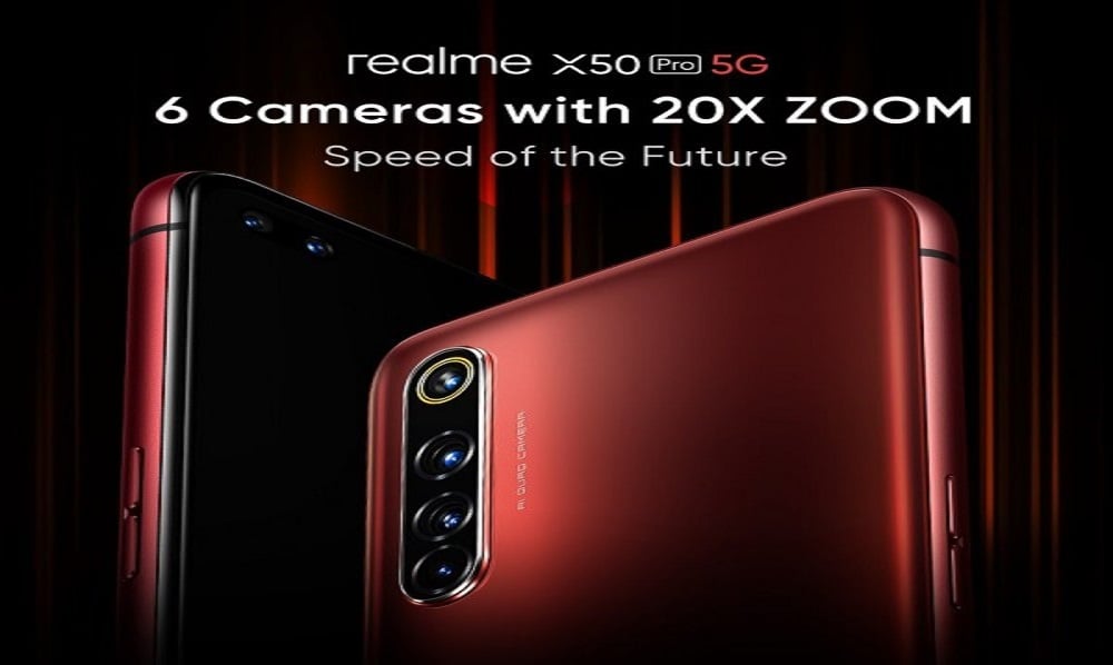 Realme X50 Pro to Come with 20X Zoom Quad Cameras