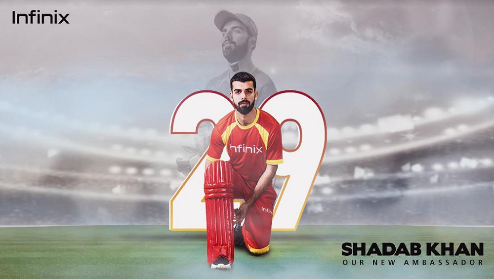 Infinix and Shadab Khan join hands for a ground-breaking offer!