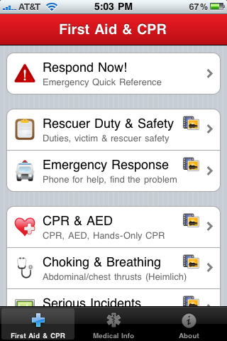 first aid apps for android