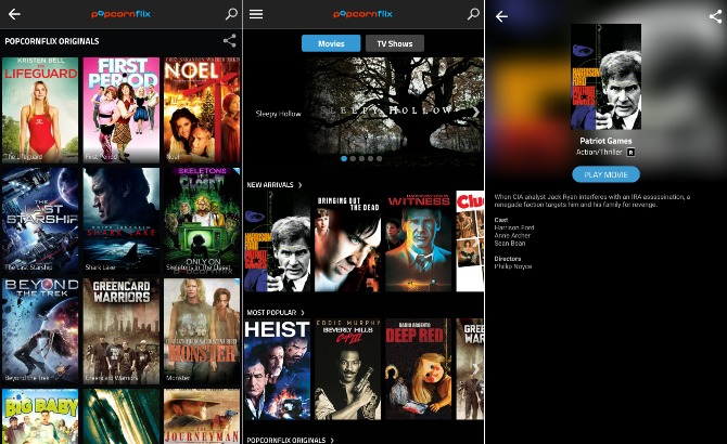 HD movie apps