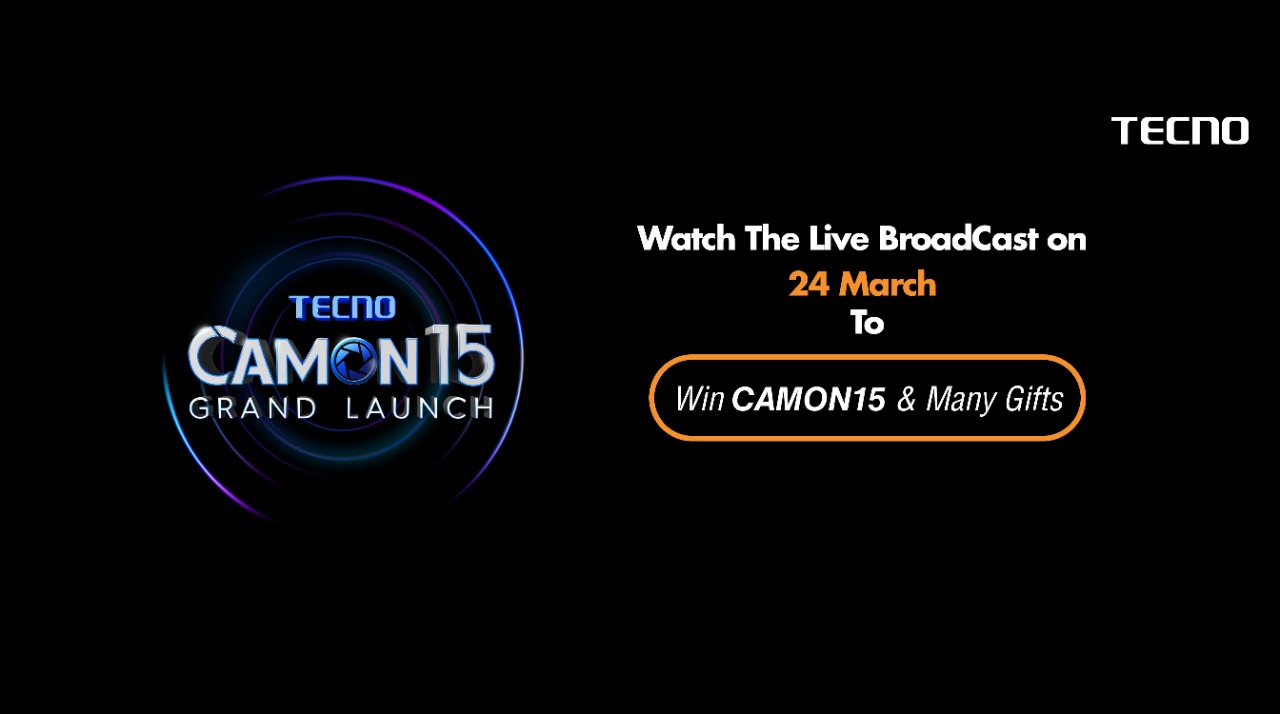 Catch Us Live On TECNO Camon 15 Launch Event
