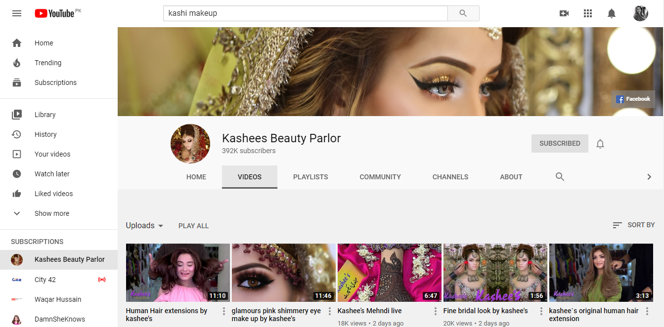 Top Pakistani Makeup Artists On Youtube