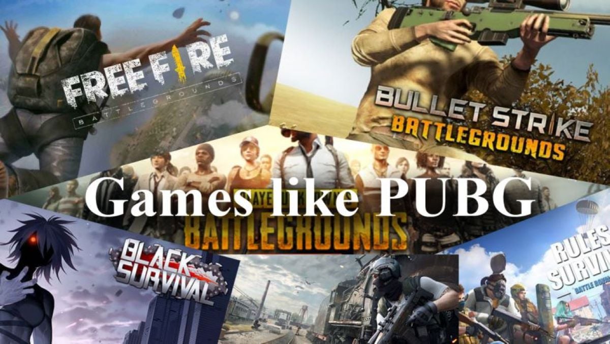 Games like PUBG